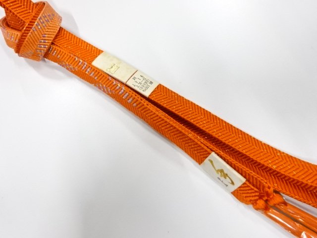 未使用品　正絹　手組帯締め